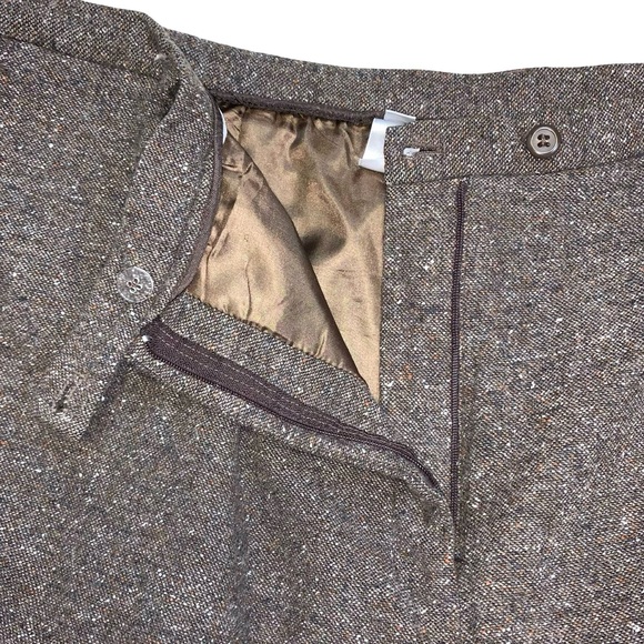 Vintage Pendleton Plus Tapered Trousers 20W Lambs Wool Silk Career Fall Spring - Picture 5 of 16